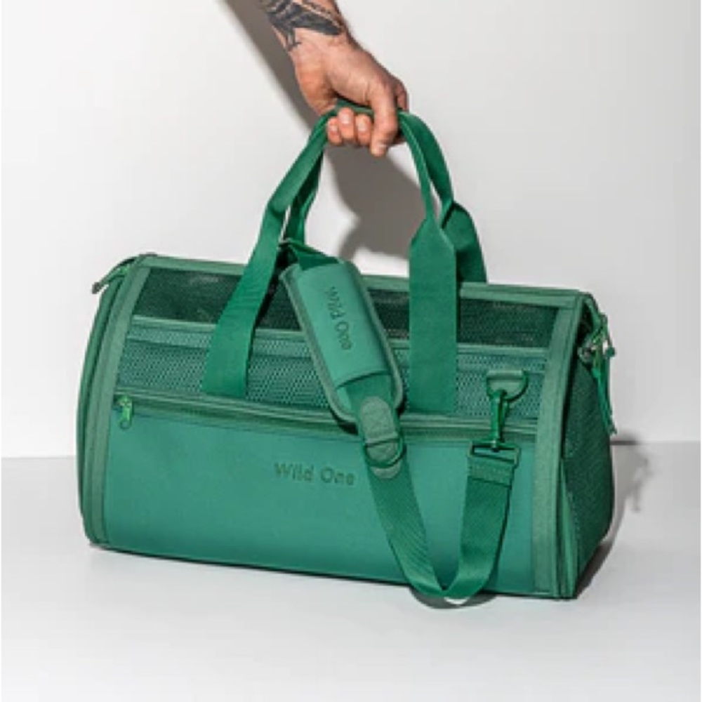 NWOT Wild One dog carrier in out of stock color! (Spruce)